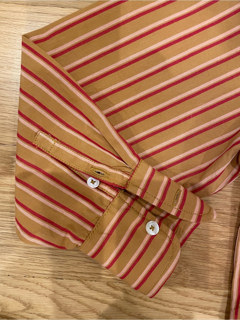 Anthropologie Maeve Striped Button-Down Shirt - Picture 8 of 15